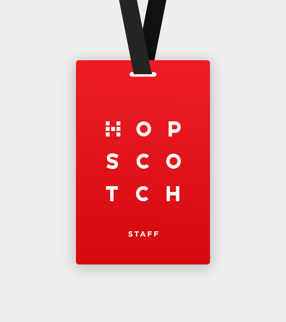 Hopscotch Badge