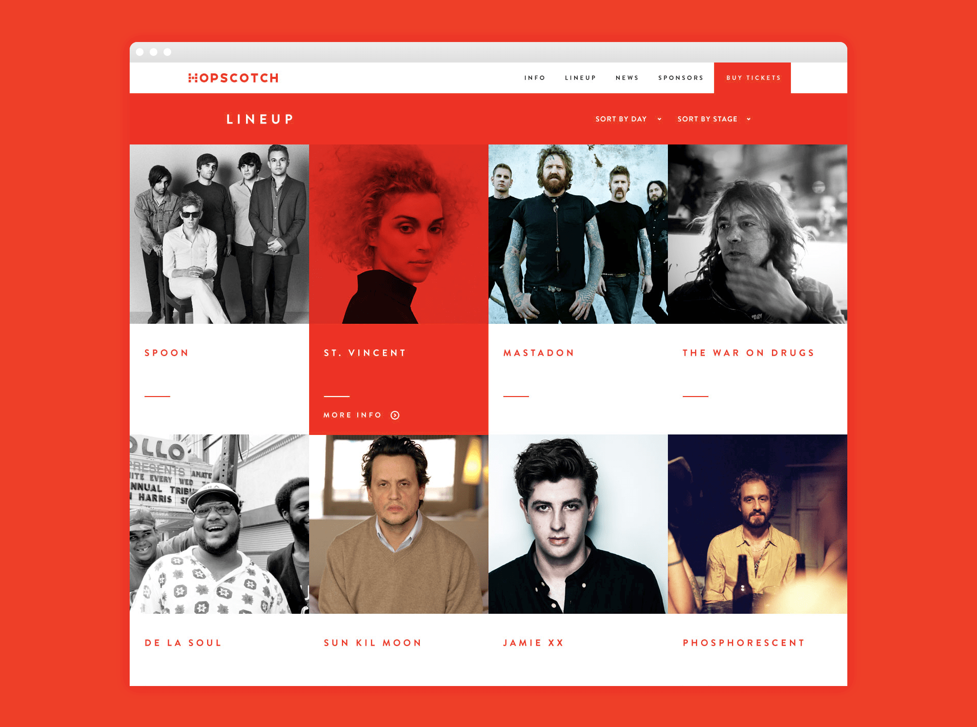 Hopscotch Lineup