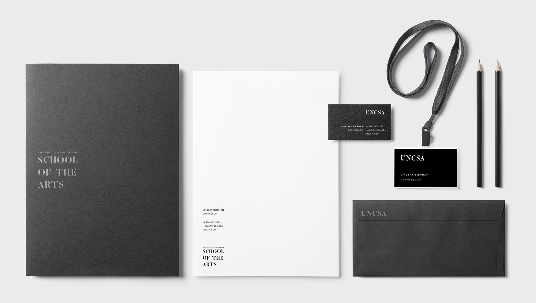 Uncsa Stationery