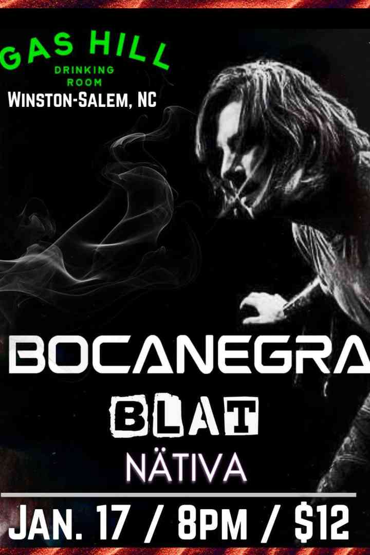 An Evening of Bicultural Goth and Post-Punk Delights: Bocanegra, BLAT & DJ NÄTIVA