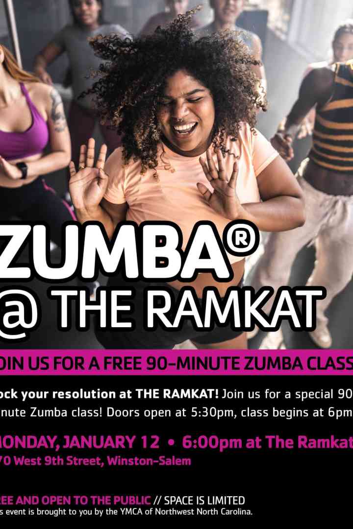 ZUMBA with YMCA of Northwest North Carolina!
